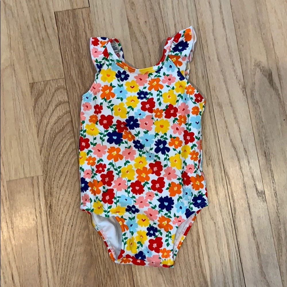 EUC Hanna Andersson baby girl swim 6-12 months